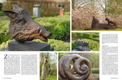 De Tuin in vier seizoenen publiceerde een artikel over Beelden in Gees | bronzen beelden en tuinbeelden van Jeanette Jansen | bronzen beelden en tuinbeelden van Jeanette Jansen |